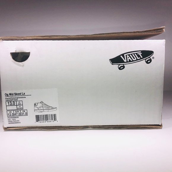 VANS OG Mid Skool LX Parisian Night Blue Sneakers - Picture 10 of 10